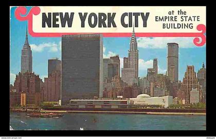 Etats Unis - New York - At the Empire State Building - CPM - Voir Scans Recto-Verso