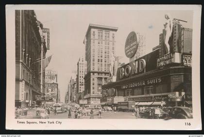 TIMES SQUARE NEW YORK CITY   PHOTO CARTE