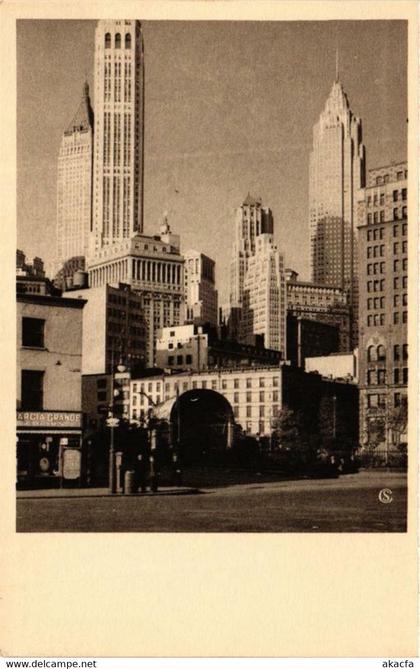 CPA AK Towers of Wall street NEW YORK CITY USA (769969)