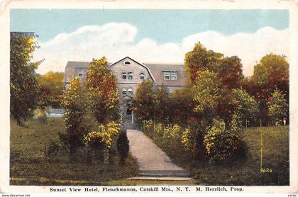 CATSKILL Mts., Sunset View Hotel, Fleischmanns