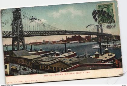 CPA AK NYC NEW YORK N.Y. Williamsburg Bridge USA (990654)