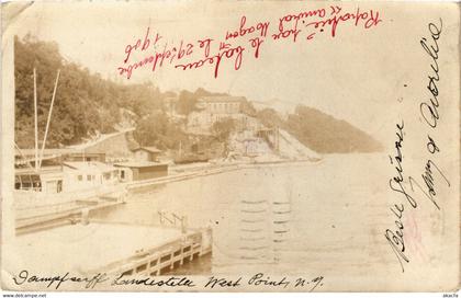 PC CPA US, NY, NEW YORK, LAKESIDE VIEW 1906, REAL PHOTO POSTCARD (b6849)