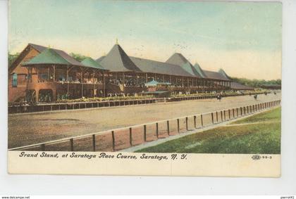 U.S.A. - NEW YORK - SARATOGA SPRINGS - Saratoga Race Course - Grand Stand