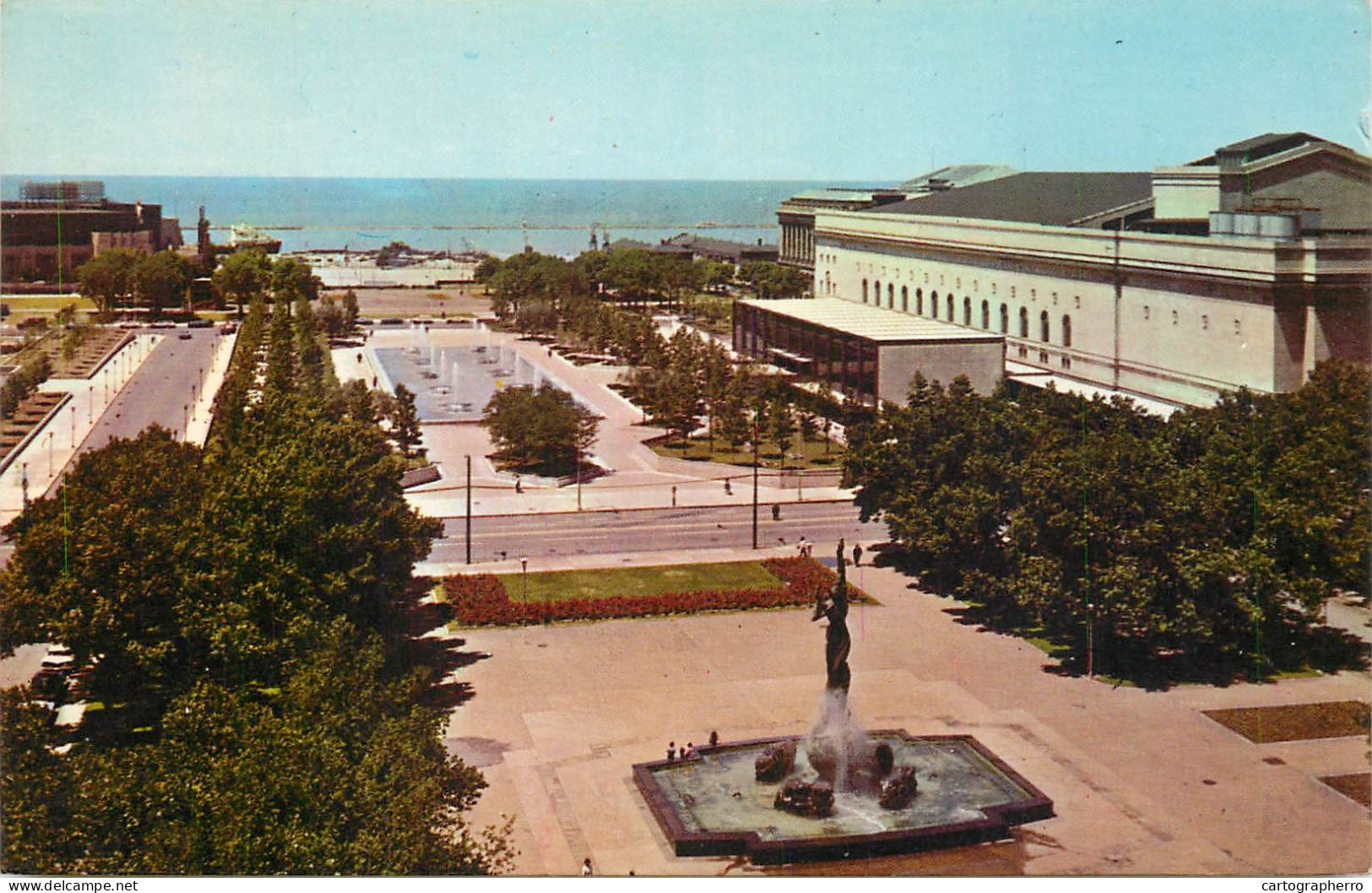 United States OH Ohio Cleveland public mall