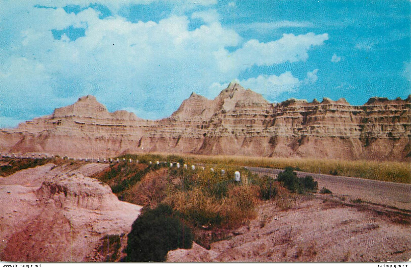 United States SD South Dakota badlands