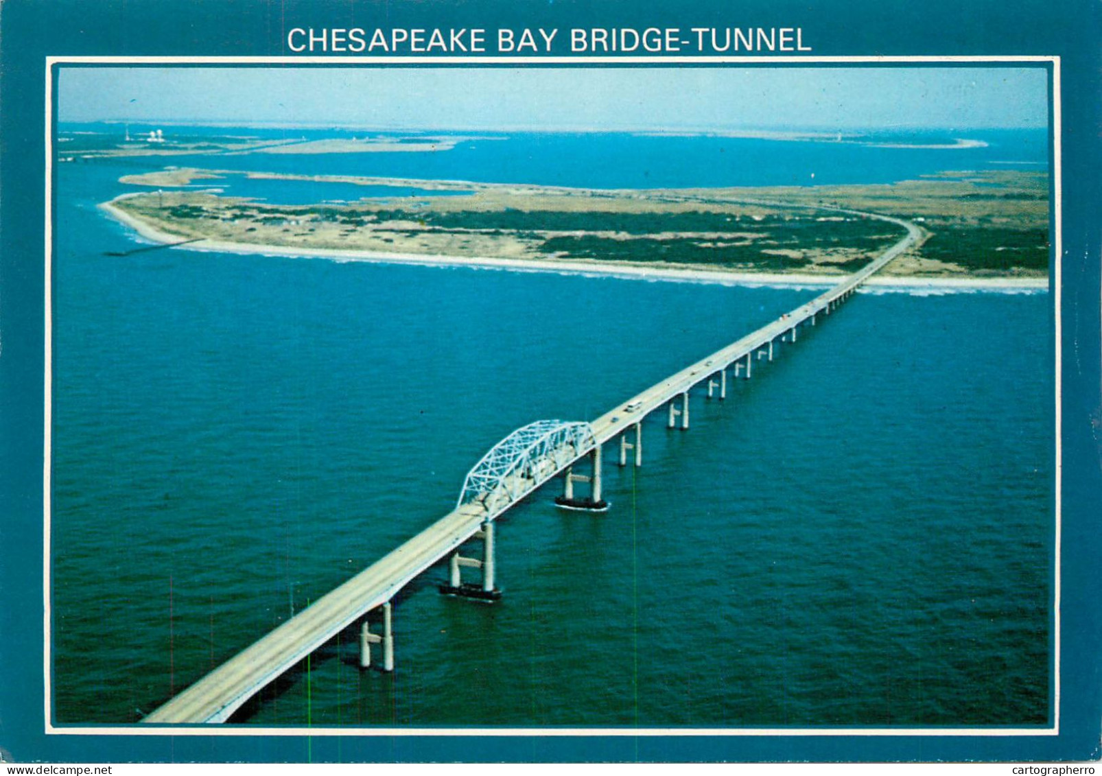 United States VA Virginia Chesapeake Bay bridge tunnel