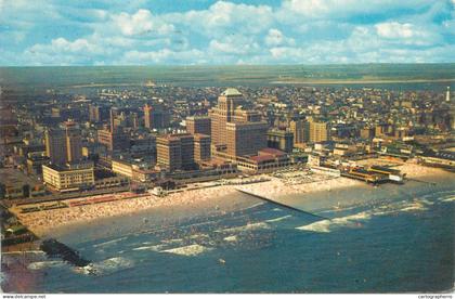 Postcard USA United States NJ - New Jersey > Atlantic City 1963 coastal aerial