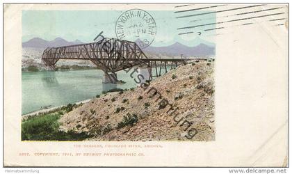 Arizona - The Needles - Colorado River - Copyright by Detroit Photographic Co. gel. 1903