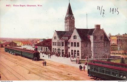 CHEYENNE (WY) Union Depot - Railroad