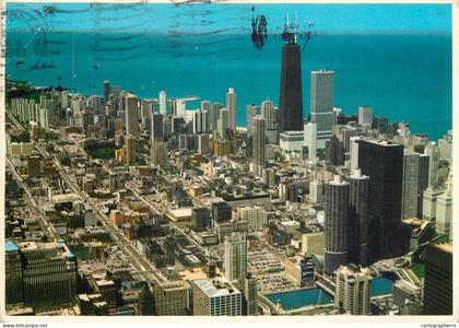 Postcard United States > IL - Illinois > Chicago skyline 1982