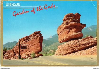 CPM ETATS-UNIS COLORADO COLORADO SPRINGS - Garden of the Gods - 1990