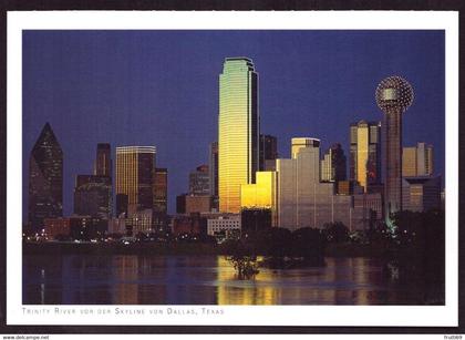 AK 001121 USA - Texas - Dallas - Trinity River vor der Skyline von Dallas