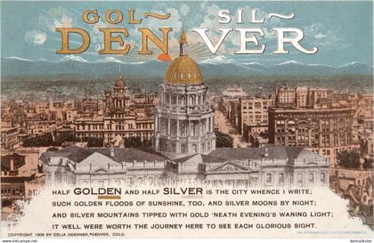 Denver - Half golden half silver