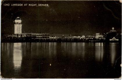 Denver - Lakeside at Night