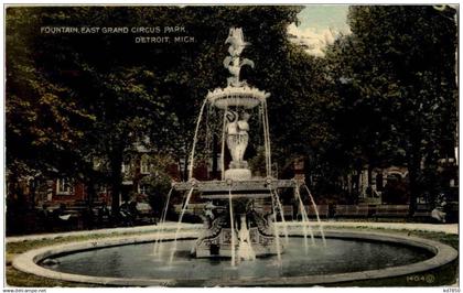 Detroit - Fountain East Grand Circus Park