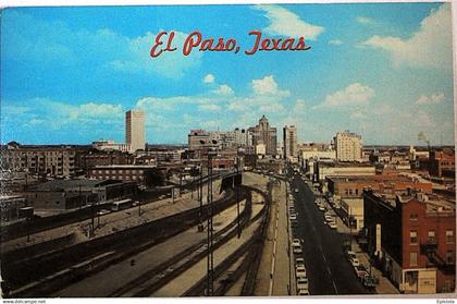 ► EL PASO - Downtown - Texas  1960s