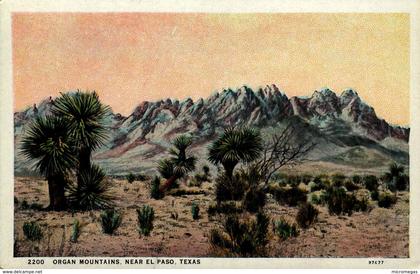 Organ Mountains, near El Paso, Texas