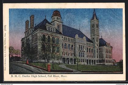 AK Fall River, MA, B. M. C. Durfee High School