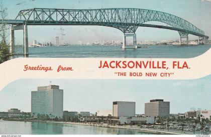 FLORIDA - Greetings from Jacksonville - Views 1949