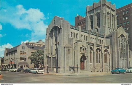 Postcard USA Gary IN City Methodist Church