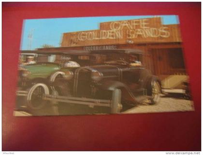 ARIZONA -USA- GOLDEN SANDS CAFE -KAYENTA -AZ- NAVAJO TACO -VOITURE AUTOMOBILE ANCIENNES -HWY- 163 WEST OF WETHERIL INN-