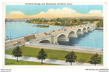 APBP12-0850-ETATS-UNIS - HARTFORD - CONN - hartford bridge and boulevard