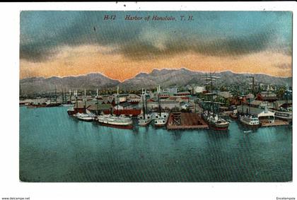 CPA-Carte Postale-Etats Unis- Honolulu- Harbor of Honolulu VM10053