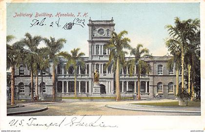 Hawaii - HONOLULU - Judiciary building - Publ. Wall, Nichols & Co. 32