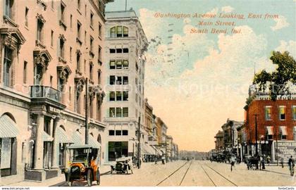 73831397 South Bend Indiana USA Washington Avenue Looking East from Main Street