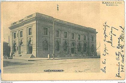 25311 - USA -VINTAGE POSTCARD:  KANSAS CITY - POST OFFICE 1905