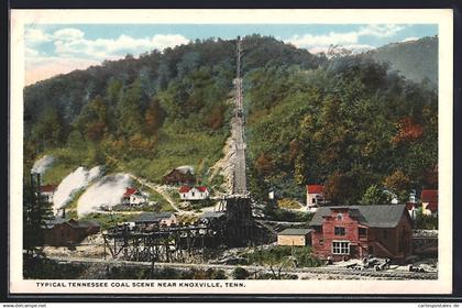 AK Knoxville, TN, Typical Tennessee Coal Scene