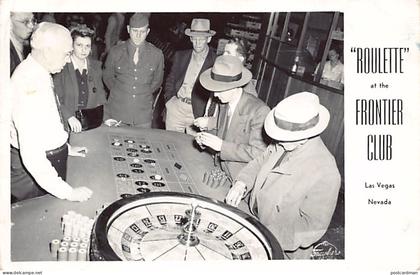 LAS VEGAS (NV) Roulette at the Frontier Club Casino - REAL PHOTO