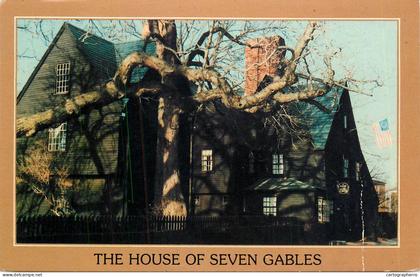 Postcard United States MA Massachusetts  Salem house of seven gables