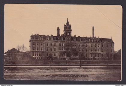 Postcard, United States, Milwaukee WI, Sacred Heart Sanitarium