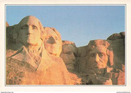 ETATS UNIS - Mount Rushmore - De hoffden van de vier presidenten - Colorisé - Carte postale