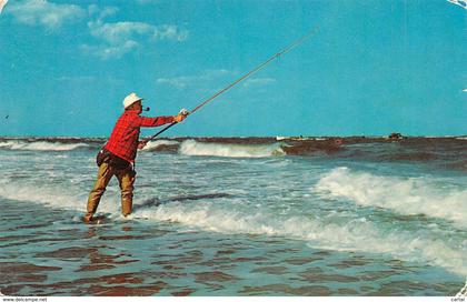 NANTUCKET - MASS. - Surf Casting Along The Shore