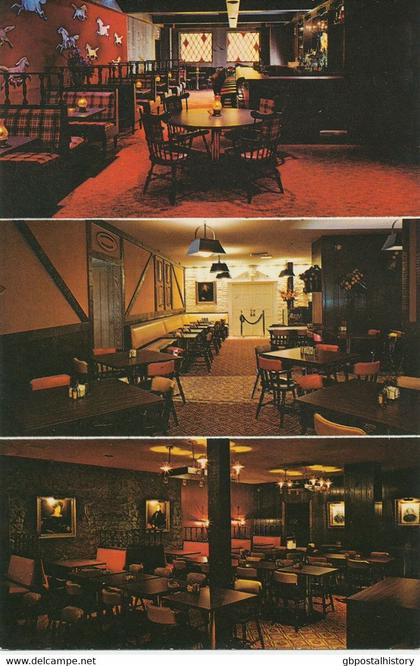 USA 1960 superb mint col pc The Modern Hotel, 116 West Pearl St., NASHUA, New Hampshire