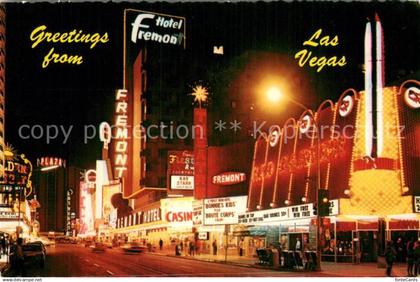 73772920 Las_Vegas_Nevada Fremont Street bei Nacht