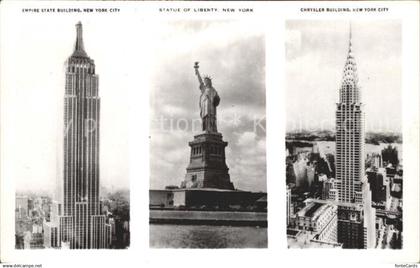 71919105 New York City Empire Stat Building Liberty Chrysler Building