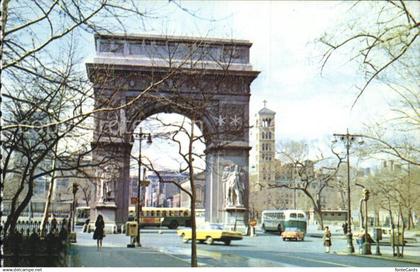 72449779 New York City Washington Arch Greenwich Village