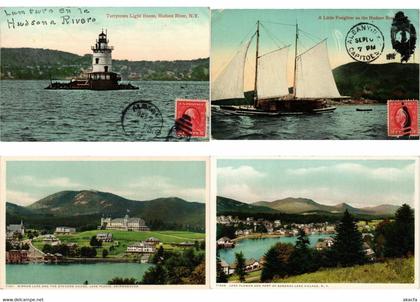 USA NEW YORK STATE NY 208 Vintage Postcards (L2622)