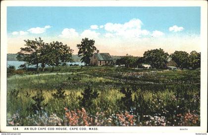 11328608 Cape Cod Mass. Old Cape Cod House