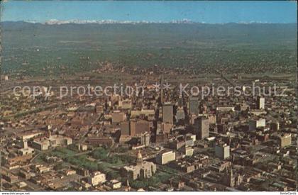 11712621 Denver Colorado Aerial view of Downtown Rocky Mountains