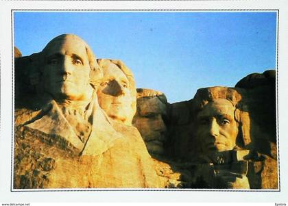 USA Mount Rushmore Heads of four presidents    Années 80s