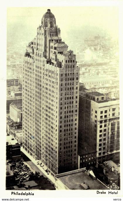 Carte  POSTALE  Ancienne de  PHILADELPHIA - Hotel DRAKE