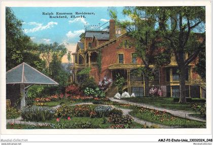 AMJP2-0110-ETATS-UNIS - ROCKFORD - ralph emerson residence