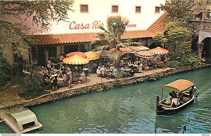 Etats Unis - San Antonio - Casa Rio - Mexican Foods - San Antonio River - Etat du Texas - Texas State - CPSM format CPA