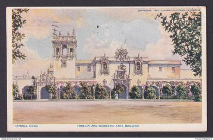 Postcard, United States, San Diego California CA, Panama-California Exposition