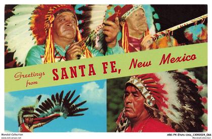 ARKP4-0249-ETATS-UNIS - SANTA-FE - Greetings from Santa Fe