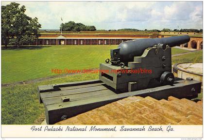 Fort Pulaski National Monument - Savannah Beach